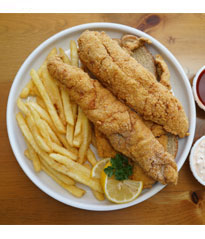 Whiting fish fillet